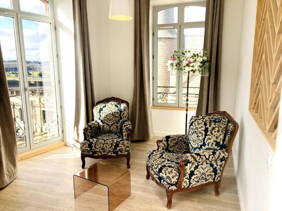 La Belle Consigne - Appartements Dinan Centre Gare מראה חיצוני תמונה